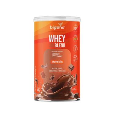 Imagem de Whey Protein 3W Isolada Concentrada e Hidrolisada C/ Colageno Verisol Chocolate Suíço 450g - Bigens-Unissex