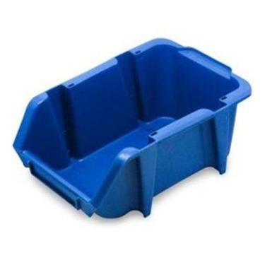 Imagem de Kit Com 30 Caixas Bin Organizadora Plástica Nº5 Azul - Braslider