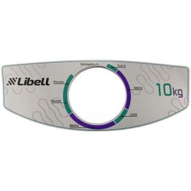 Imagem de Adesivo Painel Lavadora Libell 10KG (NOVA) Original