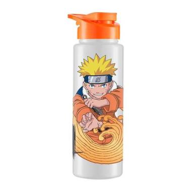 Imagem de Garrafa Squeeze Naruto Shippuden 750ml Academia Escola NARUTO:BRANCO -