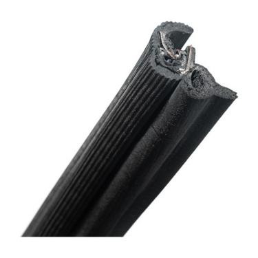 Imagem de Borracha da Porta Interna TR112 TR113 F103 para Scania T-R-112 T-R-113 Todos Preto Rolo 25M Vedação Uniflex