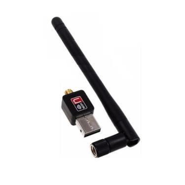 Imagem de Adaptador Antena Wifi USB Wireless N Pc Notebook Computador 600 Mbps -