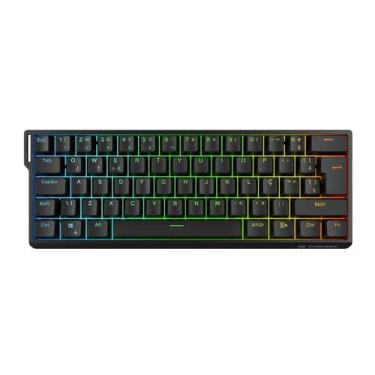 Imagem de Teclado magnetico gamer ora pro rgb fortrek preto 86958