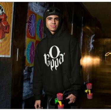 Imagem de Blusa Frio Casaco Banda O Rappa Marcelo Falcão Moletom - Marinho Store