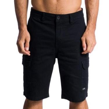 Imagem de Bermuda Billabong Scheme Cargo SM25 Masculina Preto, Preto, 48