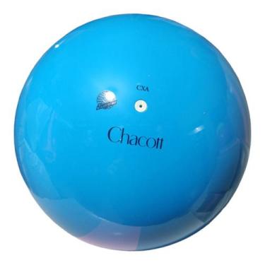 Imagem de Bola Gym Chacott 185mm Ginastica Ritmica - Selo FIG, Unico, Azul