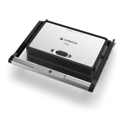 Imagem de Sanduicheira Grill Elétrico Cadence Click Inox GRL200, 220V