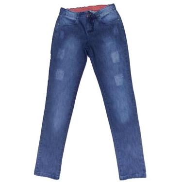 Imagem de Calça Jeans Feminina Juvenil Tam. 10 ao 16 - BORE Jeans, 14