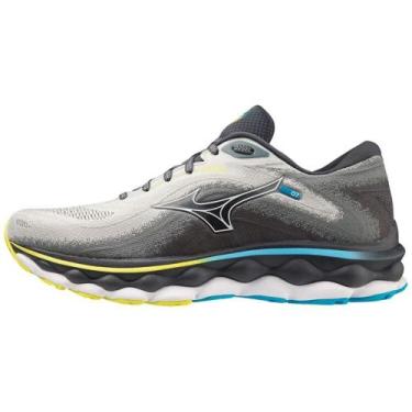 Imagem de Tênis Masc Mizuno Wave Sky 7 102110001, Cinza, 44
