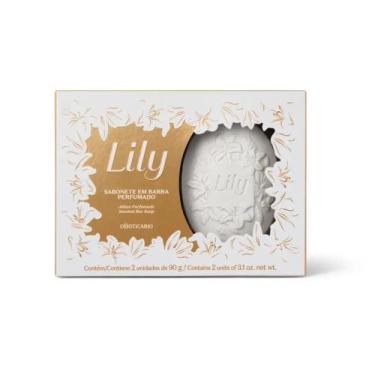 Imagem de Sabonete em Barra Perfumado Lily 2x90g - Boticário
