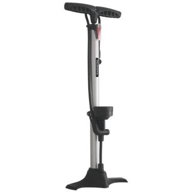 Imagem de Bomba de Ar Encher Pneu Bicicleta Tramontina com Manômetro 160 psi Enchedor de Bola Boia