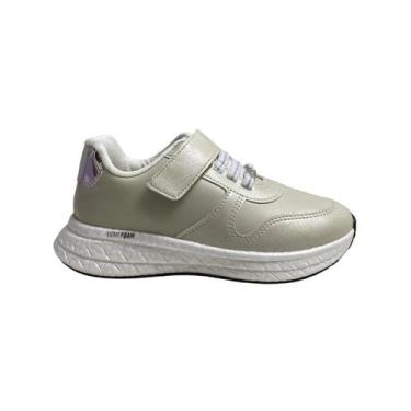 Imagem de Tênis Molekinha Infantil Menina 2580111 Off White, 31