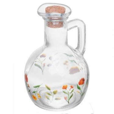 Imagem de Garrafa para Azeite com Tampa de Cortiça Encanto 185ml Vidro - Lyor