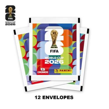Imagem de Kit 84 Figurinhas Album Da Copa Do Mundo Fifa2026 Variedade De 12 Paco