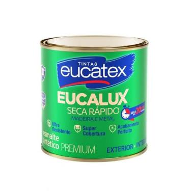 Imagem de Tinta Eucalux Esmalte para Superfícies Metálicas e Madeiras Vermelho 225ml Brilho Metálico Eucatex
