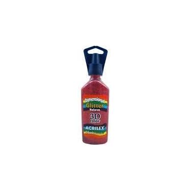 Imagem de Dimensional glitter Acrilex vermelho 35ml