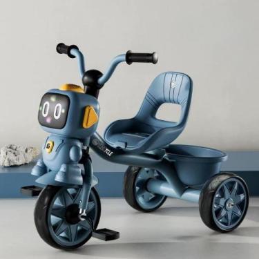 Imagem de Triciclo Infantil com Painel de Robô e Pedal Deend