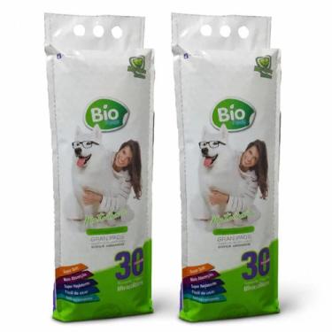 Imagem de Kit 2 Tapete Higiênico Bio Pads 80x60cm 60un Alta Absorção