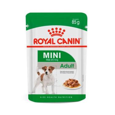 Imagem de Ração Úmida Royal Canin Cães Adultos Porte Pequeno 85g