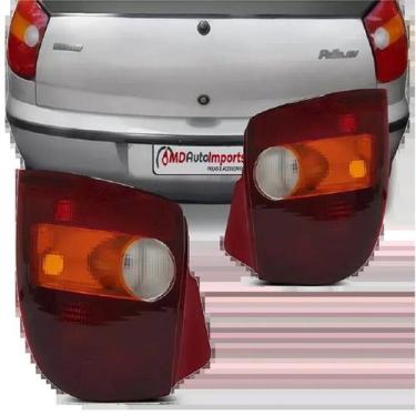 Imagem de Lanterna traseira palio g1 1996 ate 2000 tricolor - Md Eletric Parts, 