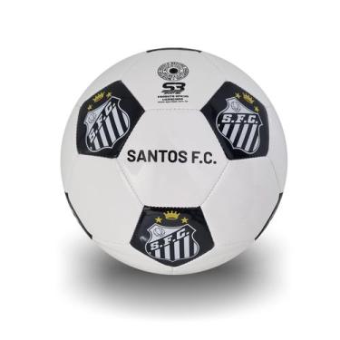 Imagem de Bola Oficial Santos Futebol de Campo SAN-CPO-4 Licenciado  - SPORT BEL