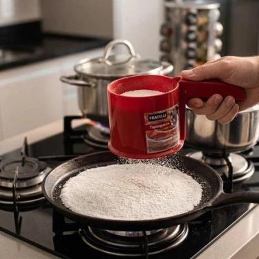 Imagem de Tapioqueira Fazer Preparo Peneira Bagaço Farinha Crepe Beiju Processad