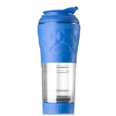 Imagem de Cafeteira portatil prensa francesa copo pressca - azul real pressca