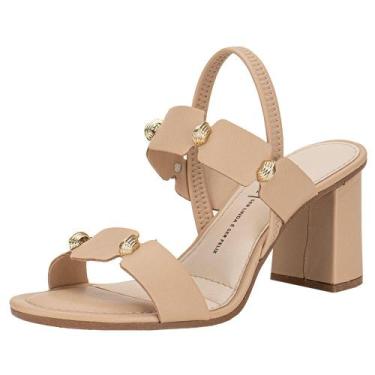 Imagem de Sandália feminina salto grosso dakota y8762, Bege, 36