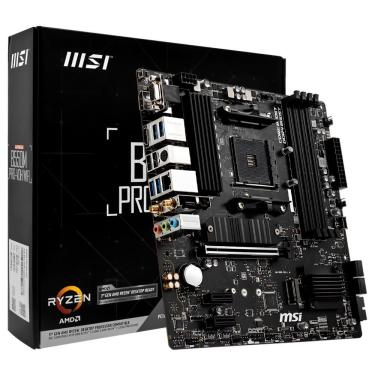 Imagem de Placa Mãe B550M PRO-VDH Wi-Fi Socket AM4 DDR4 VGA Desempenho Avançado MSI