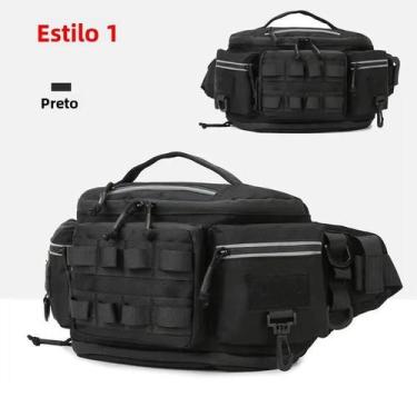 Imagem de Bolsa De Cintura Masculina Para Esportes Ao Ar Livre, Mochila Molle Co