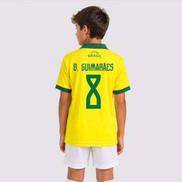 Imagem de Polo Brasil Penta Juvenil Amarela 8 B. Guimarães - Balboa, 2 ANOS