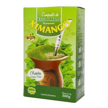 Imagem de Erva-Mate Composto Ximango com Menta 500g  Chimarrão Refres