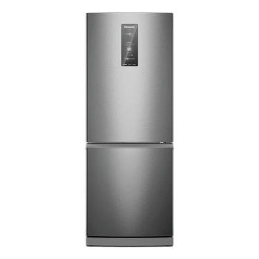 Imagem de Geladeira Intuitive+ Panasonic BB64 Aço Escovado Inverse Frost Free 47