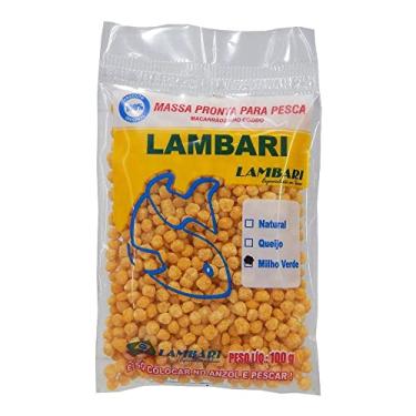 Imagem de Massa Macarr�o Pronta Para Pesca Milho Verde 100g Lambari