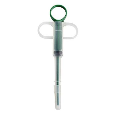 Imagem de Alimentador de remédios para cães gatos Home Agulha Tipo Pills Dispenser Remédio para alimentação Cães gatos Animais de estimação Aplicador universal de remédios para comprimidos - branco e verde