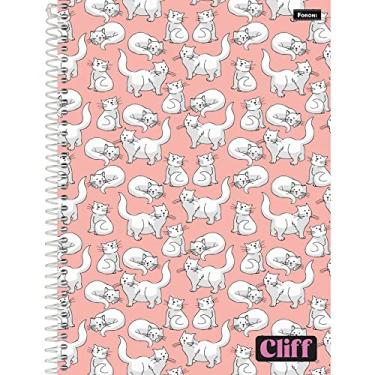 Imagem de Caderno 10X1 Capa Dura Cliff Feminino 160Fls. Pacote Com 04-89458