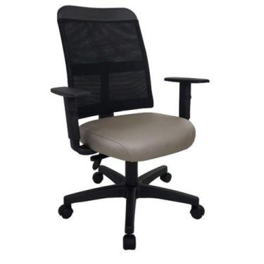 Imagem de Cadeira Para Escritório E Home Office Linha Conti Cinza - Design Offic