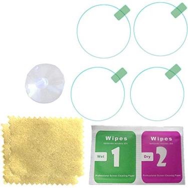 Imagem de Protetor de tela de vidro temperado OCTelect para relógio inteligente de tela redonda de 1,18 polegadas/1,22/1,3/1,34/1,38/1,42/1,46/1,5/1,54/1,57/1,61/1,65 polegada (1,42 polegada)