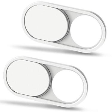 Imagem de CloudValley Capa Magnética Atualizada para Webcam, Capa Metálica de 0,05 Polegada para Webcam para Laptops, PCs/Computadores, Tablets, Bloqueador de Web para Proteger sua Privacidade