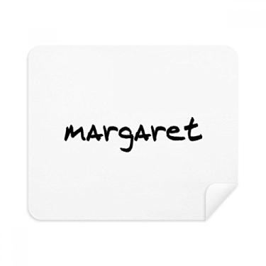 Imagem de Tecido de camurça com estampa de Margaret de caligrafia especial, 2 peças