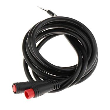 Imagem de Tongina Kit de conversão de cabos de extensão E-Bike de 99,5 cm eBike sensor de engrenagem expandida polegar acelerador cabo extensor de modificação fio de reajuste - 2 pinos