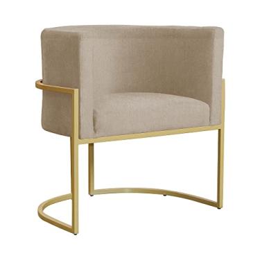 Imagem de Poltrona Decorativa Luana Requinte Suede Cores - DS Estofados