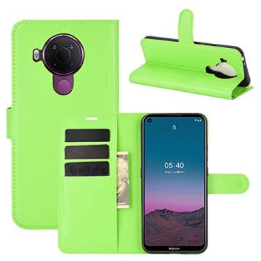 Imagem de YUNCHAO Caixa de telefone Para Nokia 5.4 Litchi Texture Horizontal Flip Protective Case With Holder & Card Slots & Wallet capa para celular