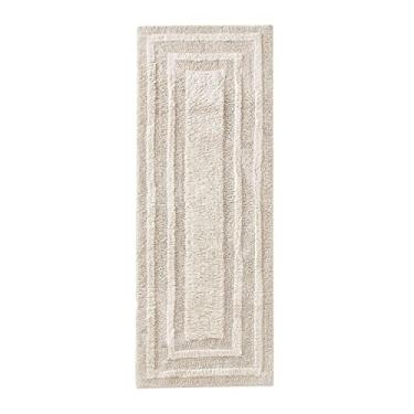 Imagem de Eddie Bauer Home | Logan Collection | 100% algodão, tapetes ultramacios, tecido tufado para durabilidade e cuidado fácil, 152 x 55 cm, cinza claro