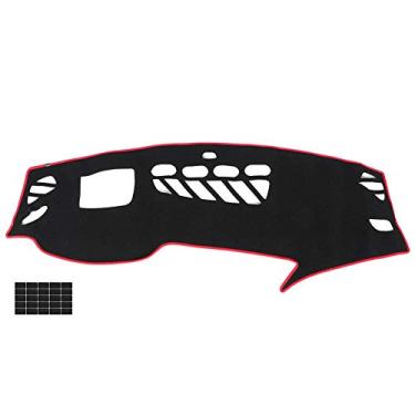 Imagem de Painel do carro evitar almofada de luz capa, painel do carro protetor solar instrumento plataforma tapete capa do painel do carro interior do carro apto para a7 2016