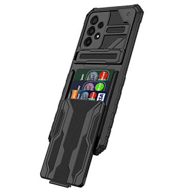 Imagem de Capa Capinha Anti Impacto para Samsung Galaxy A53 5G com Card Slot Carcaça Carteira Antiqueda - Preto