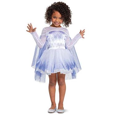 Imagem de Snow Queen Elsa Costume for Girls Official Disney Frozen 2 Tutu Dress for Toddlers, Classic Size Small (2T)