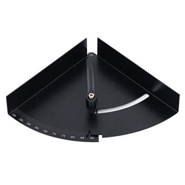 Imagem de Fixação de ângulo variável braçadeira de ângulo variável braçadeira de ângulo de marcenaria fixador braçadeira de canto para ferramentas de marcenaria (transferidor de 90°)