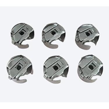 Imagem de Cutex 6 caixas de bobina de cauda de porco para máquinas de bordar tamanho G