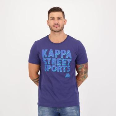 Imagem de Camiseta Kappa Street Sports Marinho